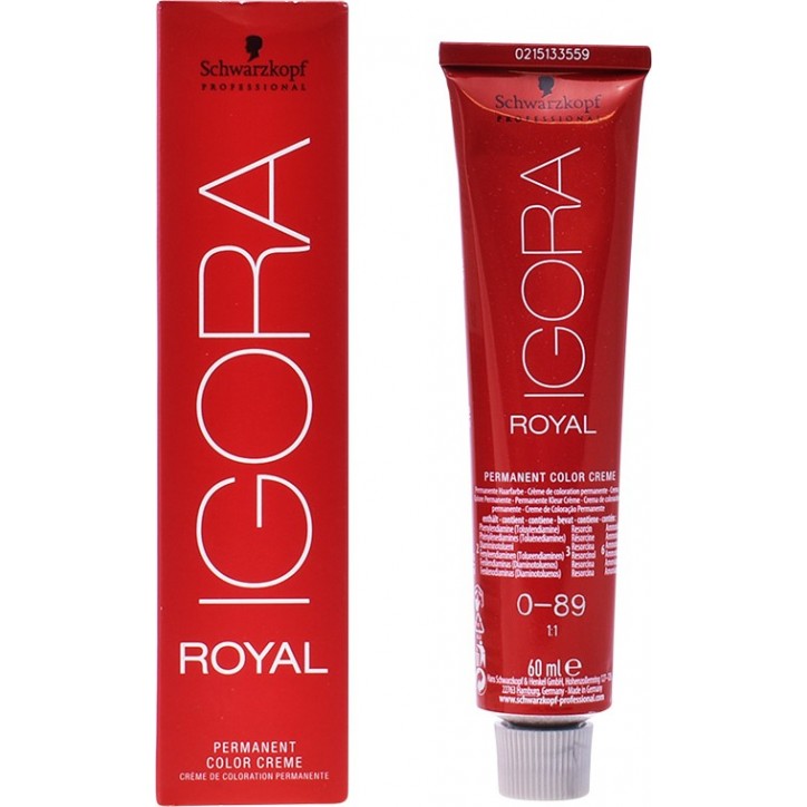 IGORA ROYAL permanent color creme 0-89 60  ml