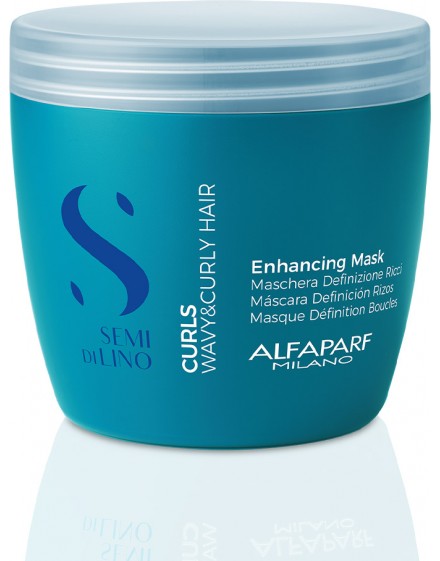 SEMI DI LINO CURLS enhancing mask 500 ml - Alfaparf -
