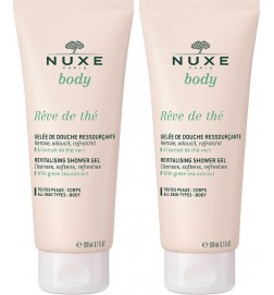 Nuxe REVE DE THE gel DOUCHE FONDANT SET 2 pz
