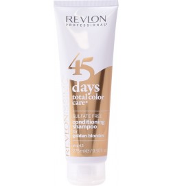 45 DAYS conditioning shampoo for golden blondes 275 ml - Revlon