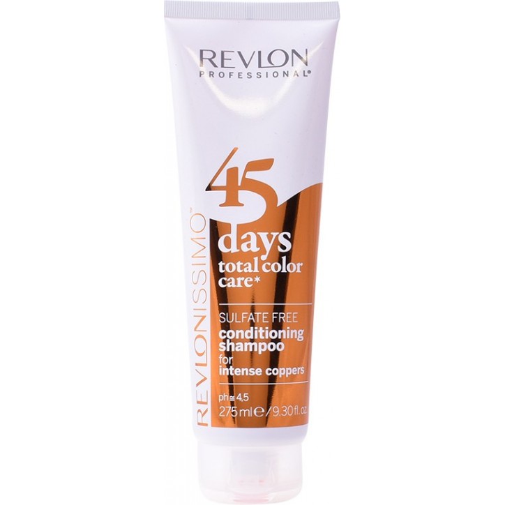 45 DAYS conditioning shampoo for intense coppers 275 ml