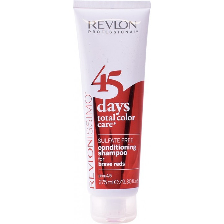 45 DAYS conditioning shampoo for brave reds 275 ml