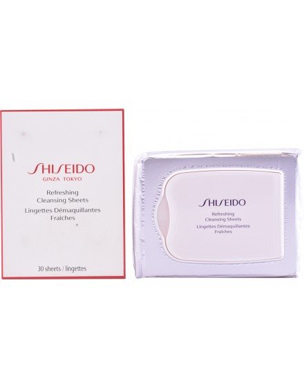 THE ESSENTIALS refreshing cleansing sheet 30 uds - Shiseido -