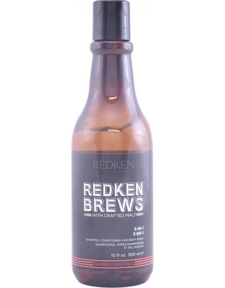 Redken REDKEN BREWS 3in1 shampoo, conditioner and body wash 300 ml