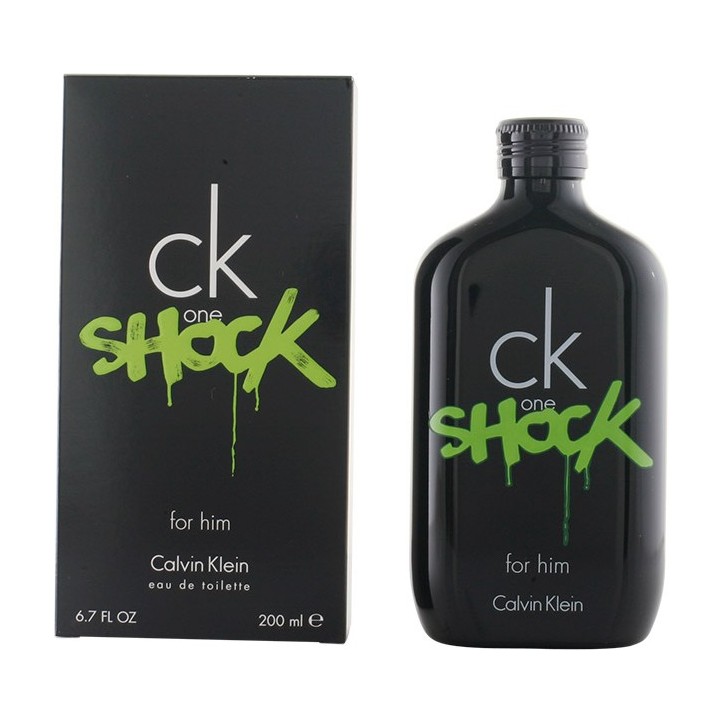 CK ONE SHOCK FOR HIM edt spray 200 ml