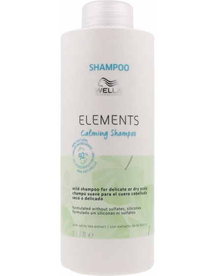 Wella Professionals ELEMENTS calming shampoo 1000 ml