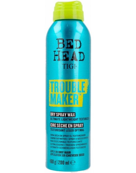 BED HEAD trouble maker dry spray wax 200 ml - Tigi -