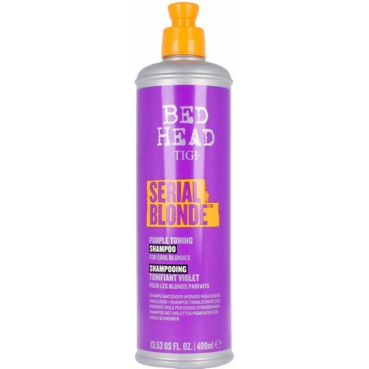 BED HEAD serial blonde purple toning shampoo 400 ml