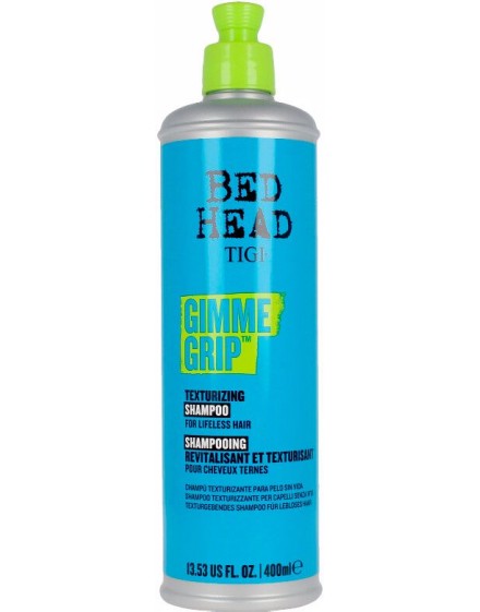 BED HEAD gimme grip texturizing shampoo 400 ml - Tigi -