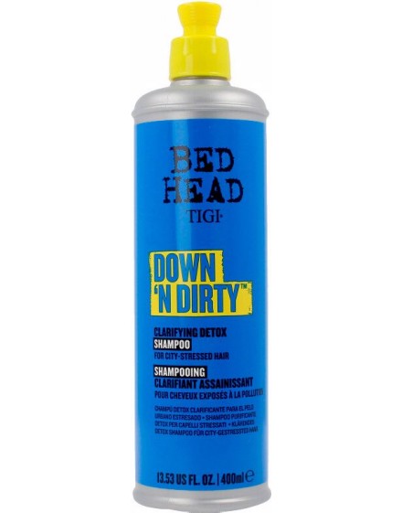 Tigi BED HEAD downn dirty clarifying detox shampoo 400 ml
