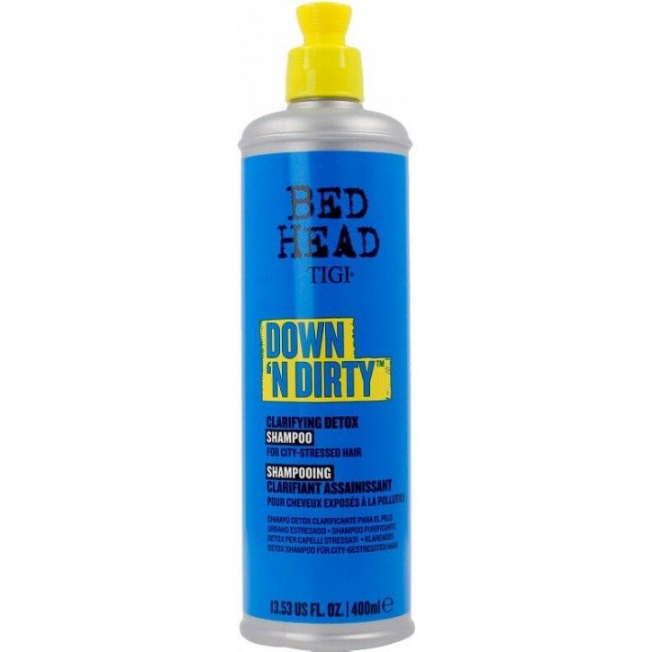 BED HEAD downn dirty clarifying detox shampoo 400 ml