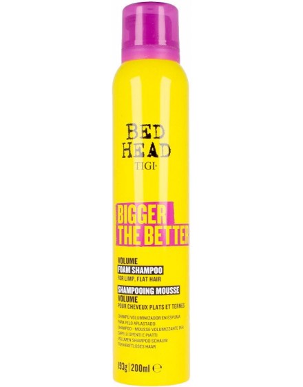 BED HEAD bigger the better volume foam shampoo 200 ml - Tigi -