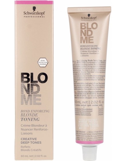 Schwarzkopf Professional BLONDME blonde toning deep chestnut 60 ml
