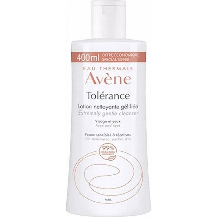 TOLERANCE lotion nettoyante gelifiee 400 ml