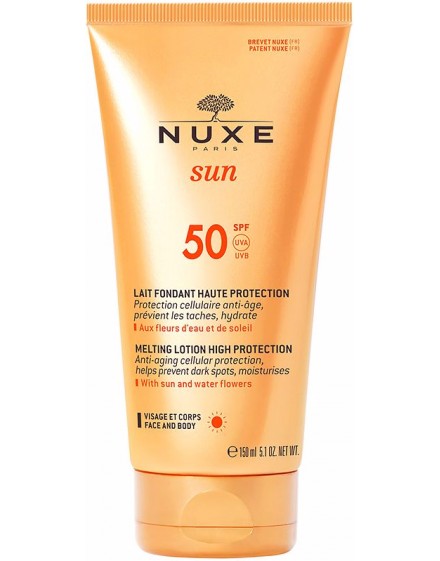 Nuxe NUXE SUN lait fondant haute protection SPF50 150 ml