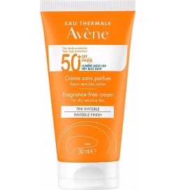 Avène TRES HAUTE PROTECTION fragance-free cream dry sensitive skin  SPF50+ 50 ml