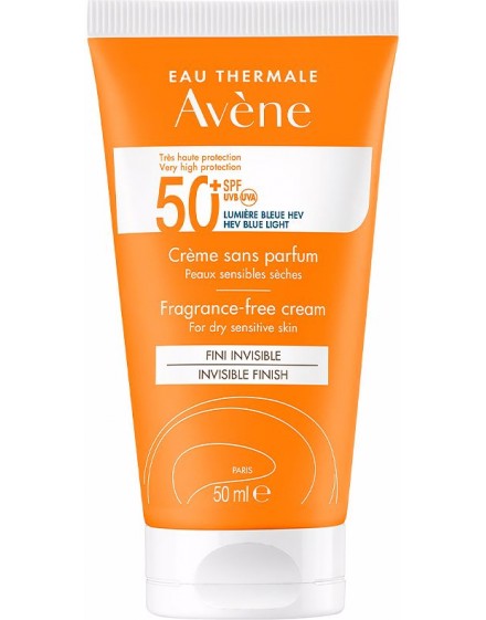 Avène TRES HAUTE PROTECTION fragance-free cream dry sensitive skin  SPF50+ 50 ml