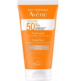 Avène TRES HAUTE PROTECTION tinted fluid dry sensitive skin SPF 50+ 50ml