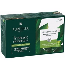 Rene Furterer TRIPHASIC PROGRESSIVE ritual anti caida 8 x 5,5 ml