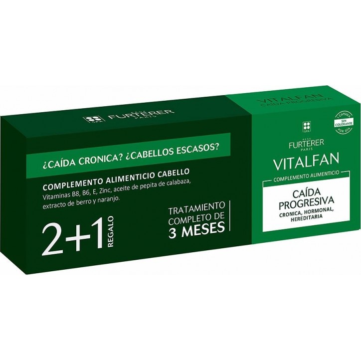 VITALFAN CAIDA PROGRESIVA complemento alimenticio 90 capsula