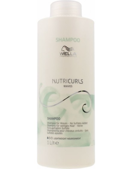 Wella Professionals NUTRICURLS shampoo waves 1000 ml