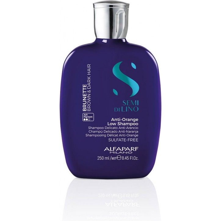 SEMI DI LINO brunette brown & dark shampoo 250 ml