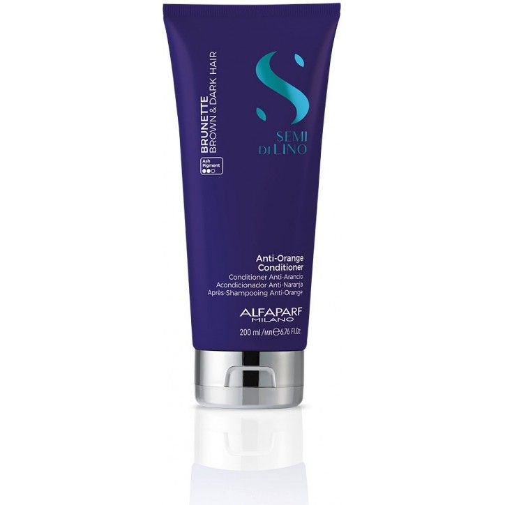 SEMI DI LINO brunette brown & dark conditioner 200 ml