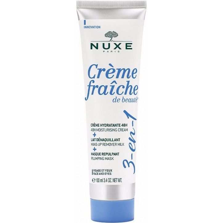 CREME FRAICHE DE BEAUTER 3-en-1 lait demaquillant 100 ml