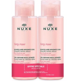 Nuxe VERY ROSE EAU MICELLAIRE APAISANTE 3 EN 1 set 2 pz