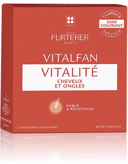 VITALFAN vitalidad capsulas cabello y uñas 30 ud - Rene