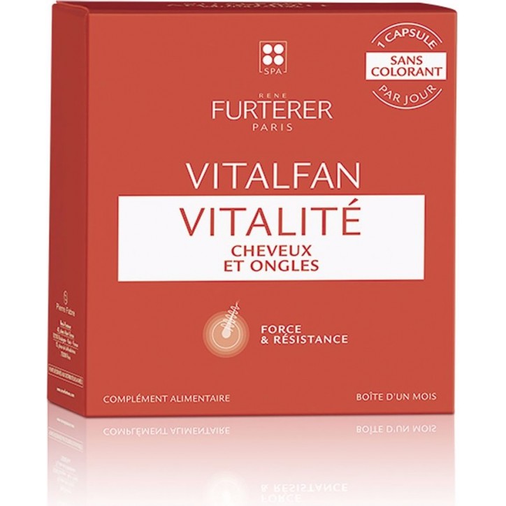 VITALFAN vitalidad capsulas cabello y uñas 30 ud