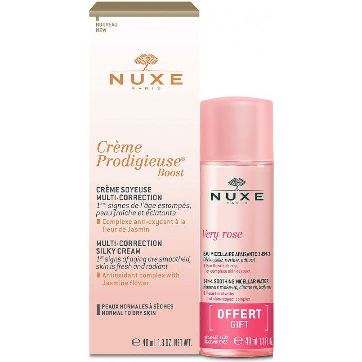 CREME PRODIGIEUSER BOOST CREME SOYEUSE MULTI-CORRECTION set 2 pz