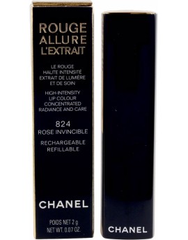 Chanel ROUGE ALLURE LEXTRAIT lipstick rose invincible-824