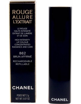 Chanel ROUGE ALLURE LEXTRAIT lipstick brun affirme-862