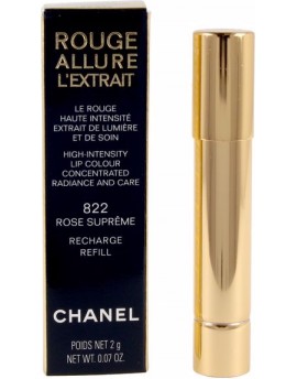 Chanel ROUGE ALLURE LEXTRAIT lipstick recharge rose supreme-822 1 u
