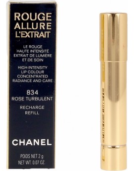 Chanel ROUGE ALLURE LEXTRAIT lipstick recharge rose turbulent-834 1 u