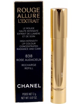 Chanel ROUGE ALLURE LEXTRAIT lipstick recharge rose audacieux-838 1 u