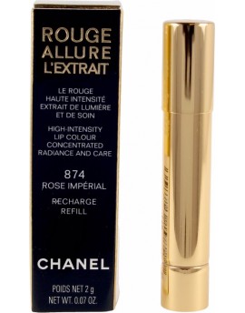 Chanel ROUGE ALLURE LEXTRAIT lipstick recharge rose imperial-874 1 u