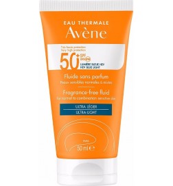 Avène TRES HAUTE PROTECTION fragance-free fluid normal skin  SPF50+ 50 ml