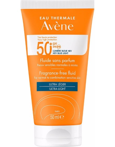 Avène TRES HAUTE PROTECTION fragance-free fluid normal skin  SPF50+ 50 ml