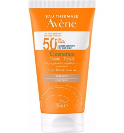 Avène TRES HAUTE PROTECTION CLEANANCE tinted unifying oily skin SPF50+ 50 ml