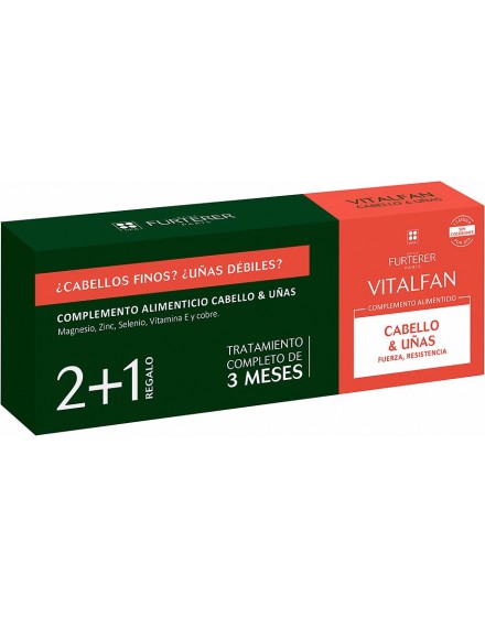 VITALFAN VITALIDAD CABELLO Y UNAS complemento alimenticio 9 -