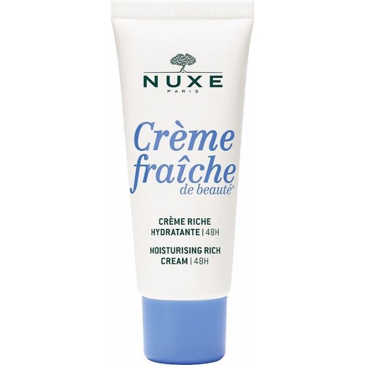 CREME FRAICHE DE BEAUTER creme riche hydratante 48h 30 ml