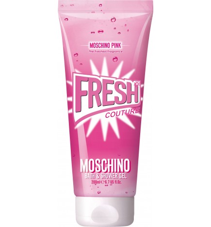 FRESH COUTURE PINK bath and shower gel 200 ml - Moschino -