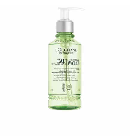L'Occitane EAU MICELLAIRE 3-EN-1 demaquillant visage 200 ml