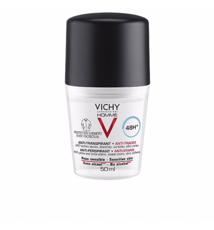 Vichy HOMME anti-transpirant anti-traces 48h deo roll-on 50 ml