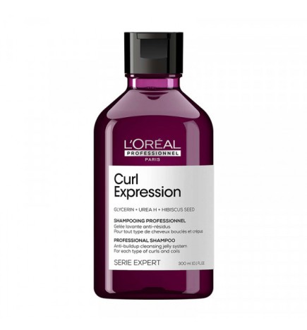 L'ORÉAL PROFESSIONNEL PARIS CURL EXPRESSION CHAMPÚ GEL LIMPIADOR ANTI-ACUMULACIÓN 300ml