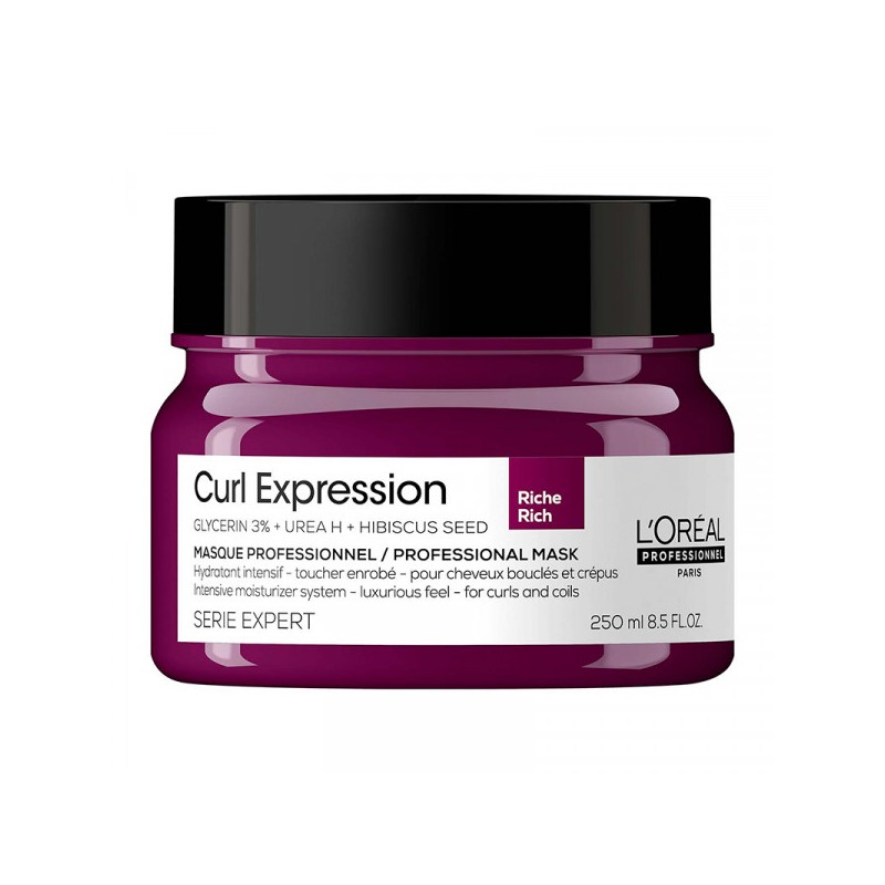 L'ORÉAL PROFESSIONNEL PARIS CURL EXPRESSION MASCARILLA HIDRATANTE RICA INTENSIVA 250 ml