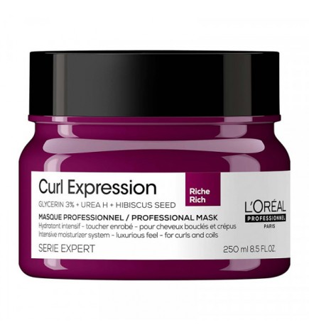 L'ORÉAL PROFESSIONNEL PARIS CURL EXPRESSION MASCARILLA HIDRATANTE RICA INTENSIVA 250 ml