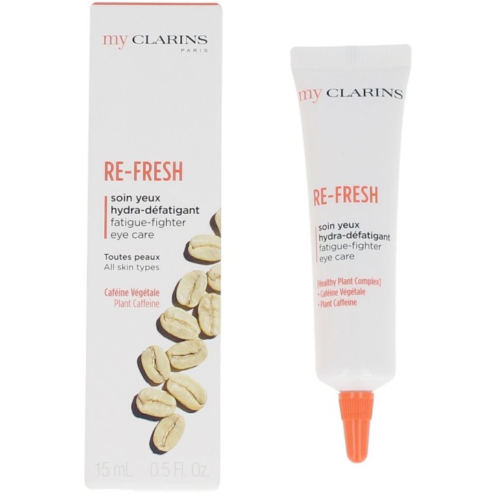 MY CLARINS RE-FRESH fatigue fighter eye care 15ml